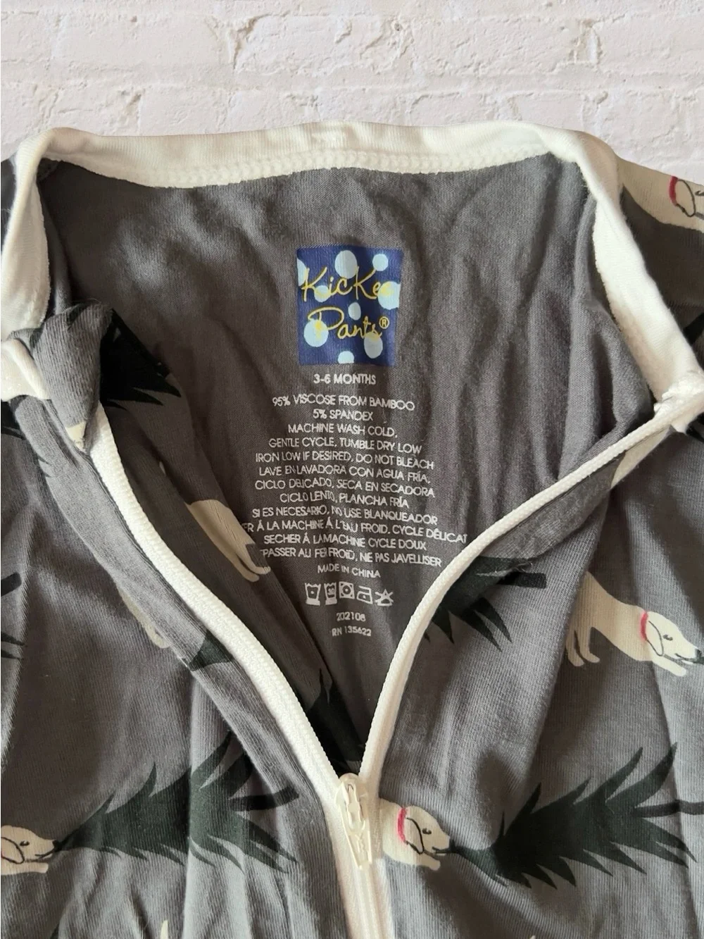 KICKEE PANTS FOOTIES SIZE 3-6M